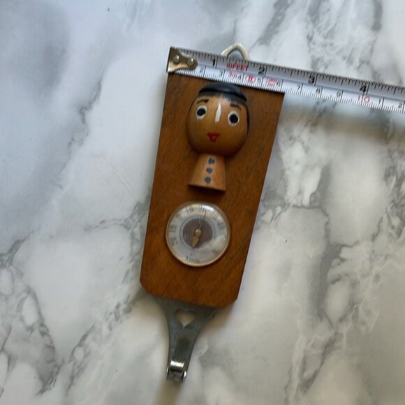 Vintage kokeshi folk art style thermOne Sizetat and hook -  AS IS - Picture 8 of 10